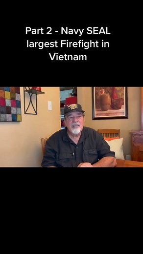 Navy SEAL, their largest firefight in Vietnam. Full interview at YouTube link in bio. #vietnam #War #fyp #history #interview #veterans #warstories #sealteamone #buds #firefight #NVA