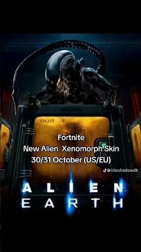 Fortnite x Alien Earth Xenomorph Skin Release