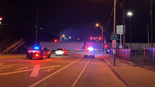 Pedestrian hit by train in Evansville, officials say