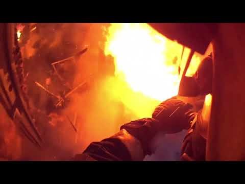Firefighter POV: Rushing Into the Fire to Put Out the Raging Fire 🔥