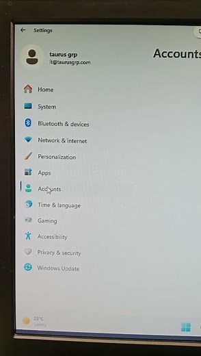 How to login and logout microsoft account in laptop & Desktop#shots #windows #computer #office