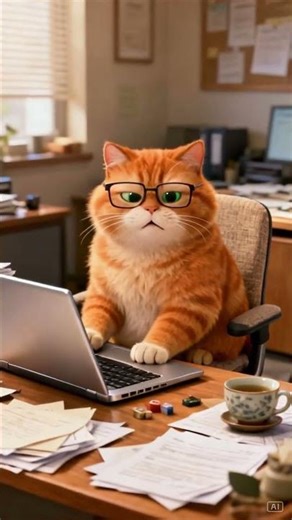 Cat using laptop #viral #shorts #viralvideos