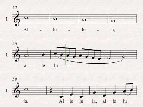 Alleluia canon - W. Boyce