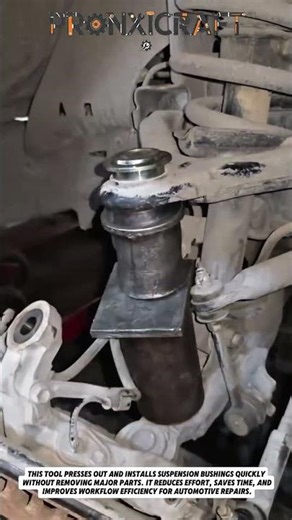 Smart Suspension Bushing Replacement Tool | Fast Car Repair Hack #mechanic #tricks #usa
