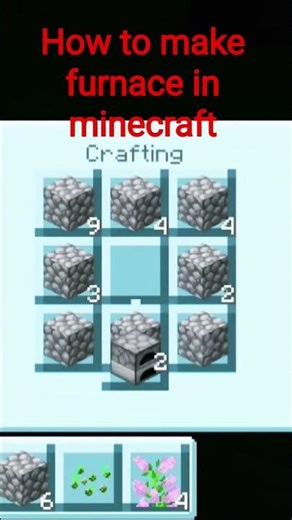 How to make furnace in minecraft?