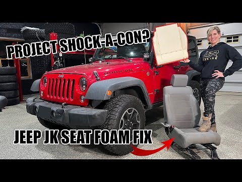 *New Jeep Project Intro & How to Replace Jeep JK Seat Foam