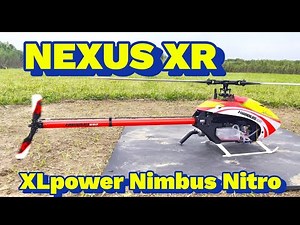 ラジコンヘリ 設定中！XLpower nimbus nitro RotorFlight2.2 NEXUS-XR RadioMaster TX16S pilot Takao