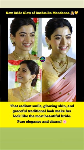 Rashmika Mandanna’s Stunning New Bride Glow 👰