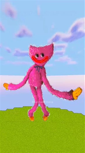 Pink Nightmare Appears in Minecraft Pixel Art | Kissy Missy