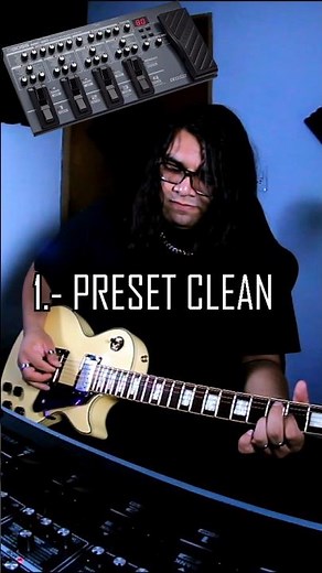 Preset Clean con la Boss ME80 🤘🏼😎🎸 #bossme80 #clean #preset #gear #guitar #lespaul #epiphone