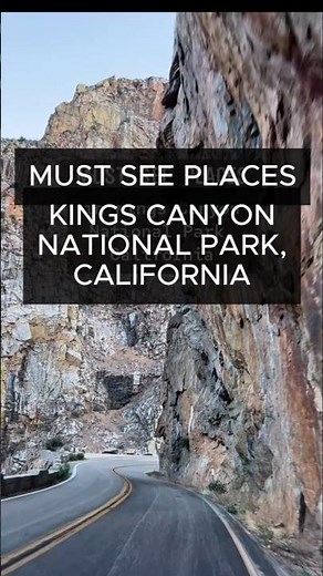 3-Day Itinerary Kings Canyon National Park 🌲 #sequoiakingsnps #nationalparksusa #californianature