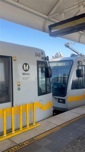LACMTA 1996 Siemens P2000 Metro A Line At Slauson Station