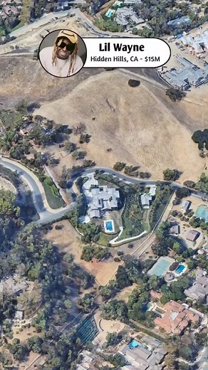 Lil Wayne Hidden Hills Mansion #lilwayne #lilwaynechallenge #lilwayneedit #megamansion #realestate #wealth #celebritymansion | Real Estate of Stars
