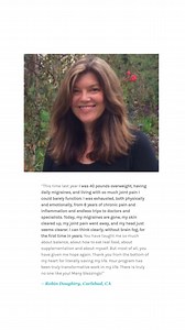 When I first met Robin, something about her case spoke to me. She was a mom of two, a teacher, and helped her husband in his business. She had Hashimoto’s disease and came to us because she was developing the markers for Lupus. Many years back, I helped my mom overcome Lupus and knew that I could help Robin. I received a strong intuition that I should be the one to take her case, so I did. The result was a complete transformation with 40lbs of weight loss, the elimination of chronic pain and mig