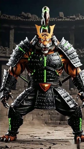Tiger + Scorpion Samurai Fusion | Venom Tail Slash