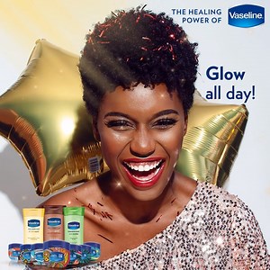 23K views · 1.7K reactions | It's Friyaayyy! Party glow✨ coming through thanks to Vaseline. Make sure to let the skin pop when you step for parte after parte tonight 拾 ! Double tap if you agree. | Vaseline Ghana | Facebook