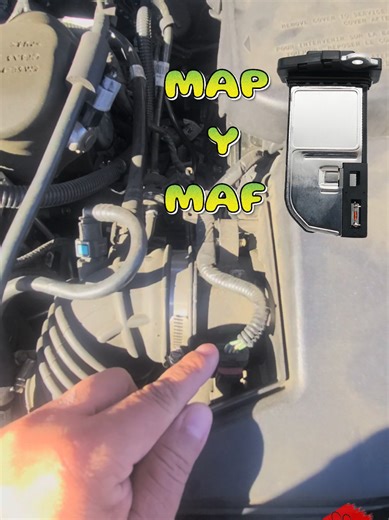 Ubicación de Sensor MAP y MAF en Ford Focus 2013