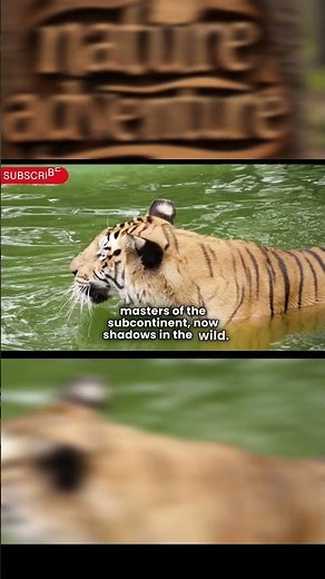 Majestic Bengal Tiger: Wild Facts, Habitat & Conservation Secrets! 🐅 #naturelovers