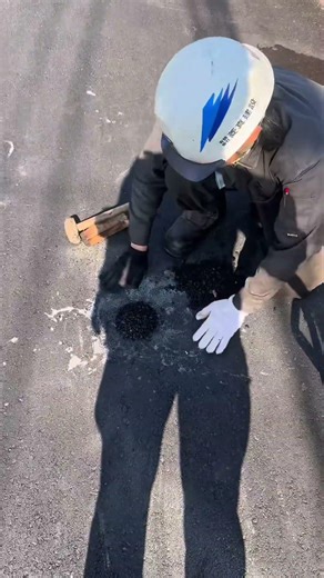 Fixing the road! 🏗️🔥 #shorts