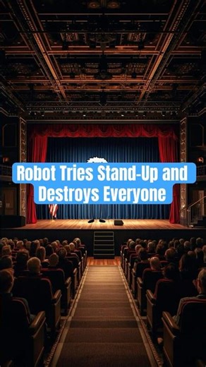 Robot Tries Stand-Up and Destroys Everyone #AIComedy #Funny #usa