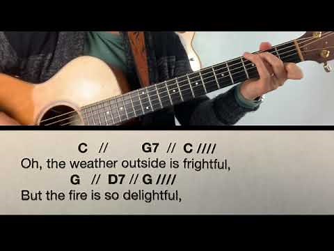 Let It Snow: Guitar Play-Along in 'C'