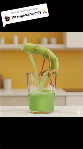 The sugarcane juice parody nobody asked for 🤣 #foodparody #shorts #funny