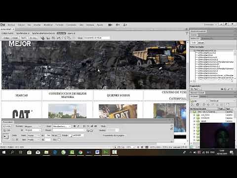 Como hacer una pagina web en Dreamweaver html