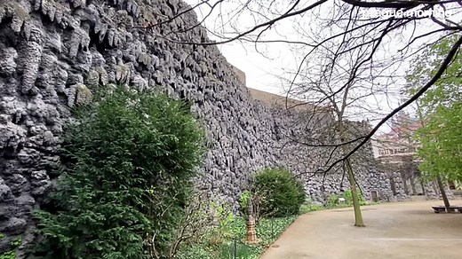 👀 Just a few steps from Kampa island you can check out this amazing dripstone wall behind the Wallenstein Palace. The wall was constructed by a popular Danish artist, Adrian de Vries. Many speculate the structure was built merely to entertain guests. However, others believe there is more mystery behind artificial rock. People often report if one looks hard enough, grotesquely disfigured faces of humans and animals appear. Ancient clues point to the wall potentially containing a multitude of hid