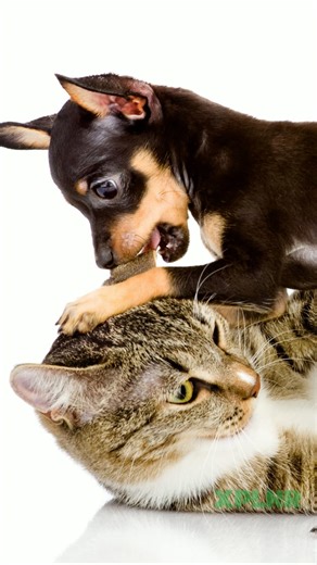 The real reason cats & dogs don't get along