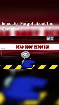 Imposter Caught in 4K on Security Cam | #amongus #shorts