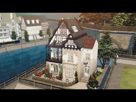 I've built a GERMAN TRADITIONAL HOUSE! || The Sims 4 Speed build