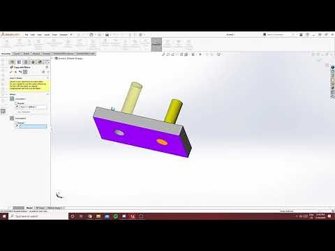 Adding Components to an Assembly - SolidWorks 2020