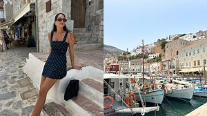 IN PHOTOS: Jared Goff's wife Christen Harper stuns in picture-perfect snaps from 'hot' Greece vacay