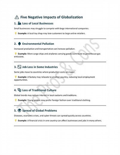 Globalization: Opportunities, Challenges, and the Way Forward