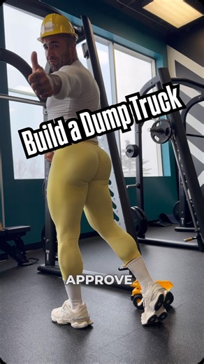 Michael “NUNZI” Nunziata on Instagram: "BUILD A DUMP TRUCK!BOB THE BODYBUILDER APPROVED!✅ #glutes #gym #tips #reels"