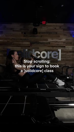 If you’re looking for a strength, you just found it #solidcore #fitness #motivation