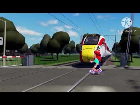 An idiot gets hit by a LNER Azuma Class 800 at Woodham station