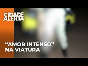 Casal grava vídeo íntimo com policial militar dentro de uma viatura, no PR
