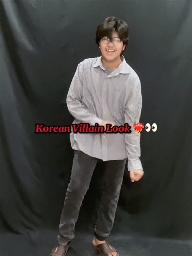 Transforming into the Korean Villain Look