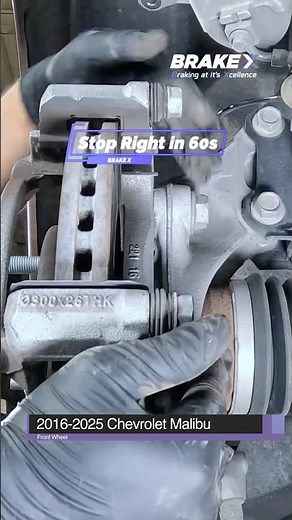 How to Replace Front Brakes on Chevrolet Malibu (Step-by-Step) #diycarrepair #brakepads #brakesystem