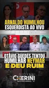 Globo activist Otário Guedes tried to humiliate Neymar and ended up hearing some truths live on air.