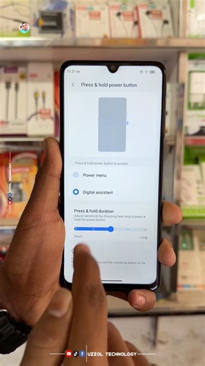 How To Walton Nexg N76 Power Off Button Setting#foryou #viral #shorts #video #uzzol_technology