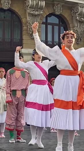 Visit Euskadi - Basque Country on Instagram: "🎶 Summer in Euskadi means rhythm, tradition, and celebration! Euskal dantzak – Basque traditional dances – fill our streets with energy and culture. 💃 Come dance with us and feel the heart of the Basque Country! — 🎶 El verano en Euskadi es ritmo, tradición y celebración. Las euskal dantzak llenan nuestras calles de energía y cultura. 💃 ¡Ven a bailar y siente el corazón de Euskadi! — 🎶 Euskadi udan: erritmoa, tradizioa eta ospakizuna! Euskal dant