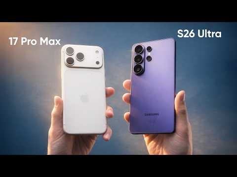 Which is better? Samsung S26 Ultra or iPhone 17 Pro Max?