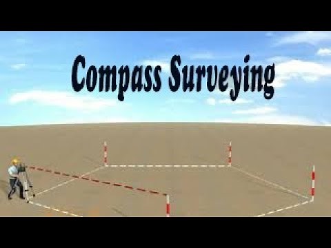 Principle of Compass Surveying || Closed traverse || Blub || surveying || civil ||