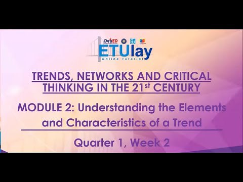 Understanding the Elements and Characteristics of a Trend || SHS-HUMSS Quarter 1 Week 2