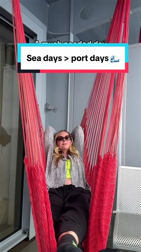 This day at sea ended up being the reset I didn’t know I needed 🫶 Ocean air, zero plans, and doing absolutely nothing for once. #cruisetok #oceanview #traveltok #vacationvibes #virginvoyages