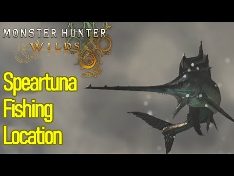 Monster Hunter Wilds speartuna location guide, how to catch a speartuna