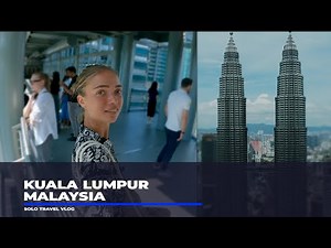 Kuala Lumpur Travel Vlog 🇲🇾 | Petronas Towers, Batu Caves & City Walk