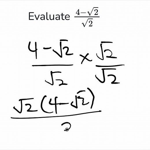 simplifying fractional surds